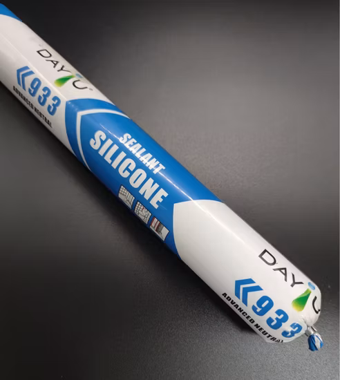 Sigillante siliconico neutro per vetro Colla siliconica RTV 600ml Sigillante siliconico adesivo per confezione di salsicce per facciate continue